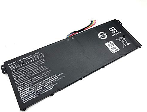 AC14B18J 3ICP5/57/80 Remplacement de la Batterie d'ordinateur Portable pour Acer Aspire ES1-111M ES1-131 ES1-521 ES1-522 ES1-531 ES1-533 ES1-571 ES1-731 ES1-731G Chromebook 11 CB3-111 13 (11.4V 36Wh)