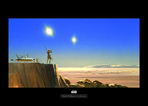 Komar Wandbild | Star Wars Classic RMQ Mos Eisley Edge | Kinderzimmer, Jugendzimmer, Dekoration, Kunstdruck | ohne Rahmen | WB152-70x50 | Größe: 70 x 50 cm (Breite x Höhe)