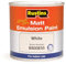 RUSTINS Matt Emulsion Paint White 500ml