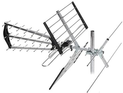 ANTENNA DIGITALE TERRESTRE DVB-T DA ESTERNO DIREZIONALE A BANDA LARGA BX-1000-OLYMPIA