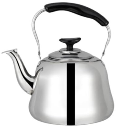 Bouilloire Sifflante Théière avec Sifflet Bouilloire à thé sifflante cuisinière bouilloire à thé cuisinière Top Quart théière chauffage récipient d'eau avec poignée Théières pour Cuisinière Bouilloire