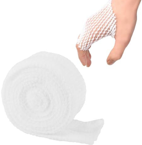 Bandage de Pansement Élastique en Filet - Forme de Tube Pour Coude, Genoux, Mollets - Jersey Tubulaire Compressif