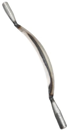 SEWOART Outil Écorçage Acier Incurvé Couteau Grattoir Écorce Ergonomique Antidérapant pour Jardinage Et Arbres Coupe Rapide