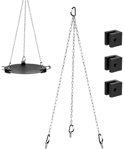 Tripod Grill per falò, treppiede da campeggio con griglia | Lega di alluminio, staccabile, spazio facile, altezza regolabile, griglia di treppiede multifunzionale per falò, cucinare sul fuoco