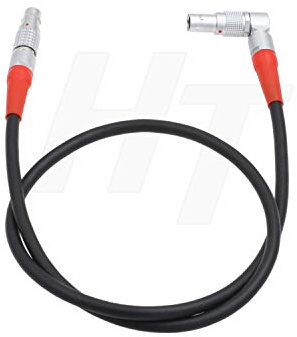 HangTon CForce Motor LBUS Cable for ARRI Alexa Mini Master Grips Cmotion Adjustable Right Angle 4-Pin to 4 Pin 60cm