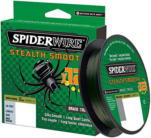 Spiderwire Stealth Smooth12 0.07MM 150M 6.0K Moss Green