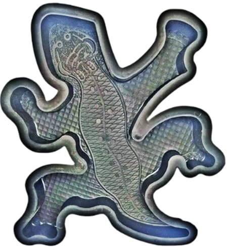 / Salamander Eidechse Schalungsform Gießform Betonform zum selber gießen