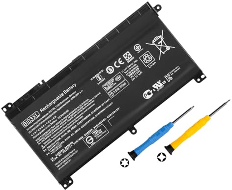 BI03XL Battery for HP ProBook X360 11 G1 G2 EE Stream 14-ax0xx 4GVMP | Pavilion X360 13-u 14-ds0xxx 14-ax005nf 14-ax014nl 14-ax011nl 14-ds0001nf 14-ds0004nl 13-u102ng 13-u105ns 13-u001nl 13-u004nl