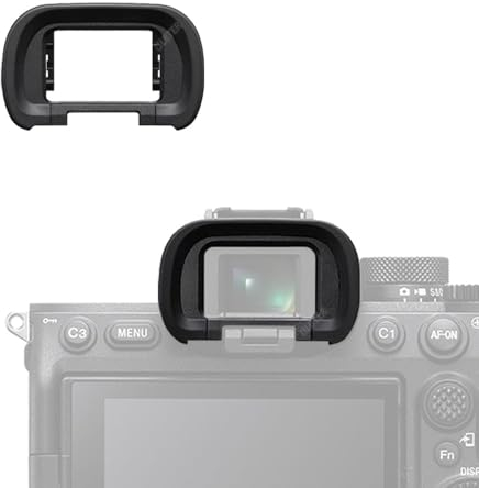 ULBTER Okular Augenmuschel EP19 für Sony A1 II A1 A7R V A7 IV A9 III A7S III A7RV A7IV A7S III A7RV A7S III Alpha 7 IV 7R V A1 7S III A7M4 A7R5 Kamera-Zubehör