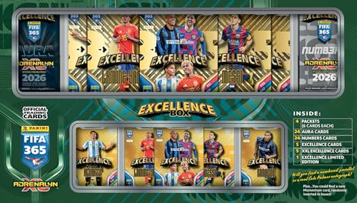 Panini FIFA 365 2026 handelskort spel excellens set