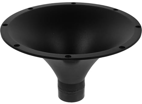 VILLCASE Pavillon De Haut-parleur Robuste Adaptateur Plastique Tweeter Stéréo Accessoires Pour Scène Extérieur Pavillon Haut-parleur De Remplacement