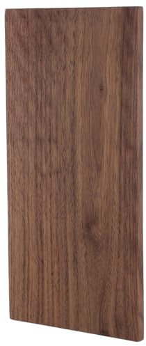 UKCOCO Tabla de Madera Contrachapada de Nogal Natural 30x15x1 Cm, Tablero Macizo para Bricolaje, Panel Artesanal sin Terminar, Madera Dura para Proyectos y Decoración Interior