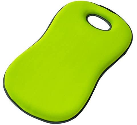 Spear & Jackson KNEELER382KEW – Genouillère en Mousse 5 Couches Kew Gardens – Mousse à Mémoire, Durable, Résistante à l’Eau, Housse à Séchage Rapide, Poignée Intégrée, Vert Clair
