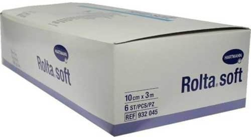 ROLTA soft synth.-Wattebinde 10 cmx3 m 6 St