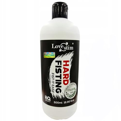 LoveStim Hard Fisting Gel - Gleitgel Wasserbasierend für Analverkehr und Sexspielzeug - Betäubung - Gleitmittel Sex Wasserbasis - 500 ml
