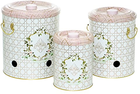 Lashuma Récipient de rangement pour oignons, ail avec trous, grand pot à pommes de terre