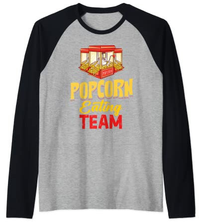 Machine à pop-corn saine Snack Movie Chips Manche Raglan