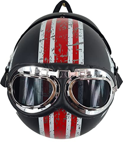 Einkaufszauber Designer Handtasche Motorradhelm American Star
