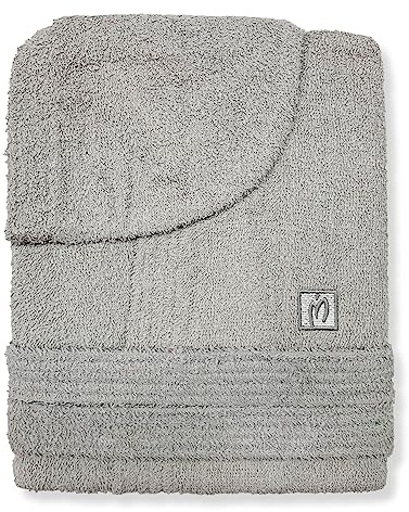 Nada Home Accappatoio in spugna di cotone Marta Marzotto uomo donna con Cappuccio 2665