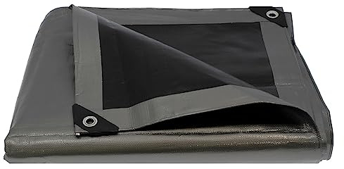 Spezialplane für Holz grau, Ultra widerstandsfähig - 260 g/m² - 2 x 8 Meter