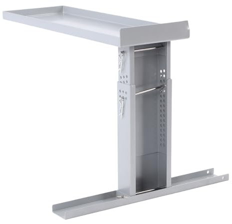 Wakects Stabilisateur D'échelle Pliante en Acier allié, Échelle D'escalier de Conception Antidérapante pour Échelles Télescopiques et Droites Adapté à Une Échelle D'escalier de 2 Pieds