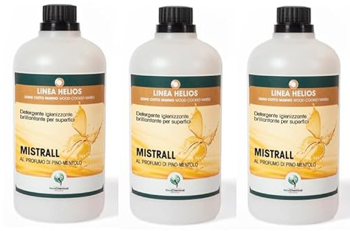 Mistrall detergente igienizzante neutro brillantante (3 LITRI)