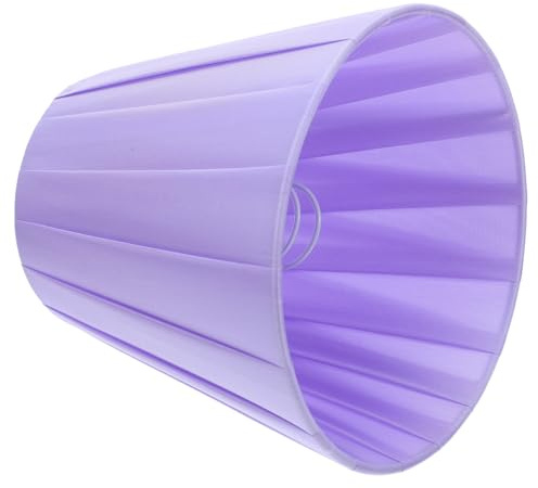 Veemoon Elegant Lampshade in Lilac Color Simple Lamp Shade for Wall/Ceiling/Table Lamps