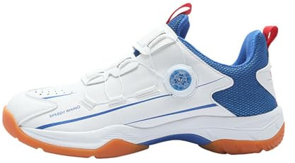 Kraftpaid Badminton Squash Schuhe,Tischtennis Schuhe Herren,Herren Badminton Tennisschuhe,Tischtennis Turnschuhe,Weit Tennisschuhe Herren rutschfest Hallenschuhe Atmungsaktiv Badminton Schuhe