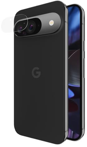 Case-Mate Google Pixel 9 Camera Lens Protector - Double Layer 9H Tempered Glass - Durable Anti-Scratch and Anti-Shatter Materials - Ultra HD View with Night Shooting and Case Friendly, Easy to Install