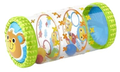 Perfeclan Baby Krabbelrolle Gehendes Babyspielzeug PVC Motorikspielzeug Babyspielzeug Entwicklung Aufblasbares Krabbelspielzeug für Kinder