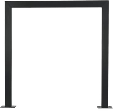 MORIA DESIGN U-Typ Fahrradständer 78 cm Bodenparker für 2 Fahrräder | Mountainbike, MTB, E-Bike, 2 Fahrräder, U-Typ Fahrradanlehnbügel, galvanisiert, pulverbeschichtet, Garage, Garten, Außen