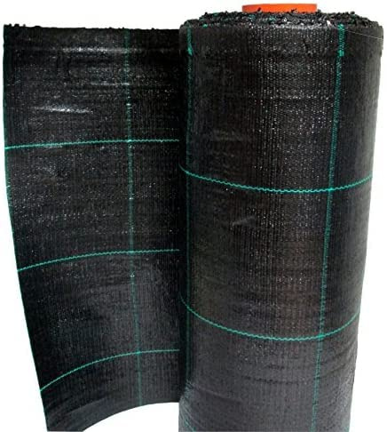 ITALFROM - Telo Pacciamatura Nero H 5,25 Fino a 100 Metri, Rotolo Pacciamatura Agricolo Antigrandine per Orto, Telo Anti Erbacce, Telo Proteggi Piante Inverno in Polipropilene Antistrappo (12 MT)