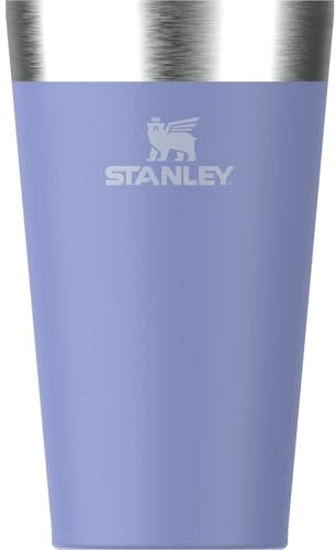 STANLEY Vaso Apilable de 0.47L Botella de Agua - Hortensia - OS