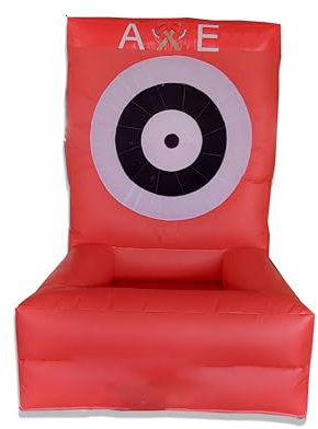 Inflatable Axe Throwing Game Set, 1.5m x 1.5m x 2.3m, Interactive Outdoor Sport for Events and Parties