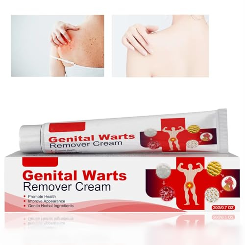 20g Wart Remover Cream, Effective Remover of Warts, Skin Tag Remover Kit, Corns Spot Moles & Calluses, Wart Removal Cream for Body & Hands, Rapid & Gentle Verruca Treatment, Genital Wart Remover
