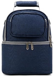 BUBEFSKD Sac à dos confortable pour stockage de lait maternel Sac à bandoulière isolé Sac à main Gardez votre poitrine de voyage en toute sécurité, bleu