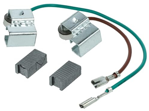 vhbw 2x Kohlebürste 13 x 5 x 7 mm kompatibel mit Bosch MUM4405/08 | MFW1501/08, MFW1545/07, MFW1550/07, MUM4405/05, MUM4405/06 Küchenmaschine