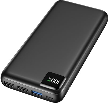 A ADDTOP Power Bank 20000mAh Batería Externa - 22,5W USB C Carga Rapida Cargador Portátil con 4 Salidas Bateria Portatil para Teléfono Tabletas
