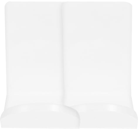 Alipis Supporto per Cuffie in Acrilico Bianco 2 Pezzi da Parete e Tavolo Organizer Salvaspazio per Cuffie Sovraurali Versatile per Casa e Ufficio