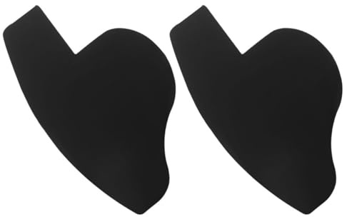DIYEAH Strumento per Modellare il Contorno Frontale di Capelli e Barba in Pvc Nero 2 Pezzi, Facile da Usare e Sicuro, Design Semplice e Raffinato per Uso Personale Spray per Fibra