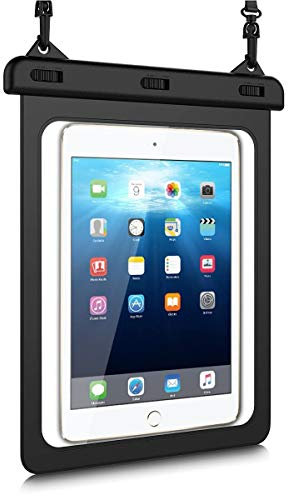 HopMore Waterproof Case for iPad Samsung Huawei,Tablet Case Water Resistant Protective Case for New iPad Pro 9.7, iPad Air/Air 2, Huawei MediaPad T3 / M3 Lite 10”,Galaxy Tab A 9.7 (8.1-10.5 inch)
