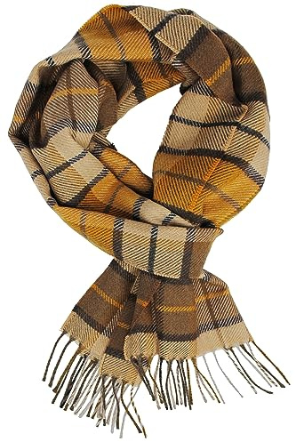 Rotfuchs Winterschal & Warm Karo modisch Mehrere Farbstellungen Wolle Made in Germany