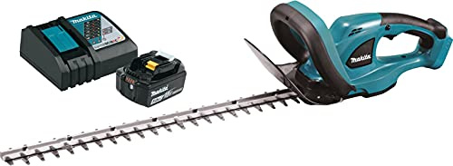 Makita DUH483RT Taille-Haies 18V 5,0Ah Li-ION Longueur Coupe : 48 cm-DUH483RT, Noir