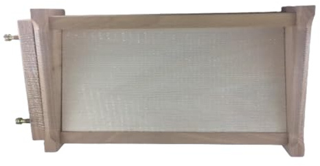 artigianatodaloise Guitar Cut Wood Pasta Tool for Spaghetti Fettuccine Kitchen Frame 47x23x8cm