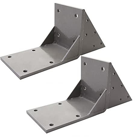 Mendler 2er-Set Dachsparrenadapter für Markise T122 T123 - grau