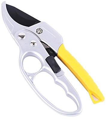 CLLBANT Gartenschere, hohe Gartenschere, Pflanzenschere, Pflanzengrasbürste, Pfropfschneider, Hand-Zweigschere, Handwerkzeuge, Schere