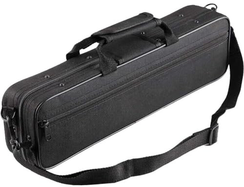 Abbdbd Flötentasche, Klarinettenkoffer, Tragbarer Flötenkoffer, Verstellbarer Riemen, Querrucksack, Organizer, Einsatz, Aufbewahrungszubehör