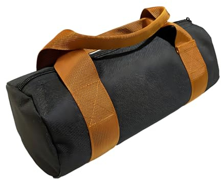 Copechilla Kleine zylindrische form werkzeugtasche mit handgehaltener,doppelter schicht verdickender wasserdichter verschleißfester Oxford,Notfall für Kofferraum,Schraubendreher,Schraubenschlüssel