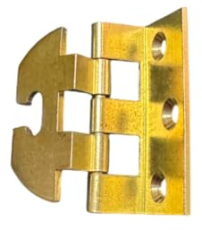 CERNIERA ALI ZANCATE CON ASOLA COLLO ALTO | Ottone - DIMENSIONI 40X35MM - PER MOBILI ANTICHI CP44 (2)