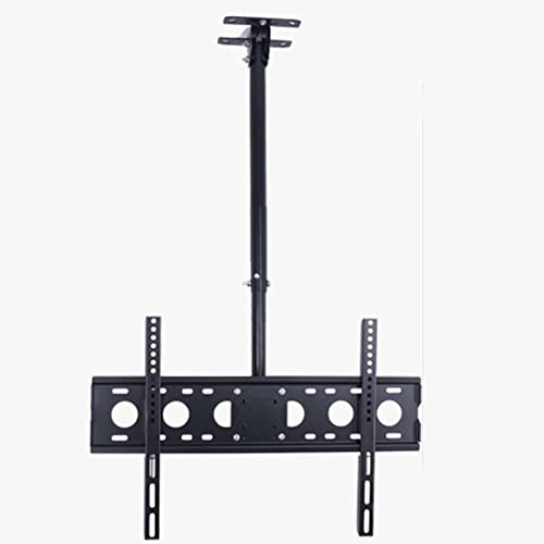 Staffa regolabile per TV da soffitto per televisori da 32-60 pollici, VESA max 420 x 410 mm, adatto per monitor e TV, facile installazione, design durevole